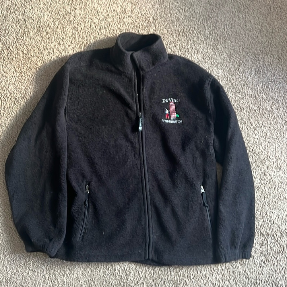 Mens zip up fleece jacket